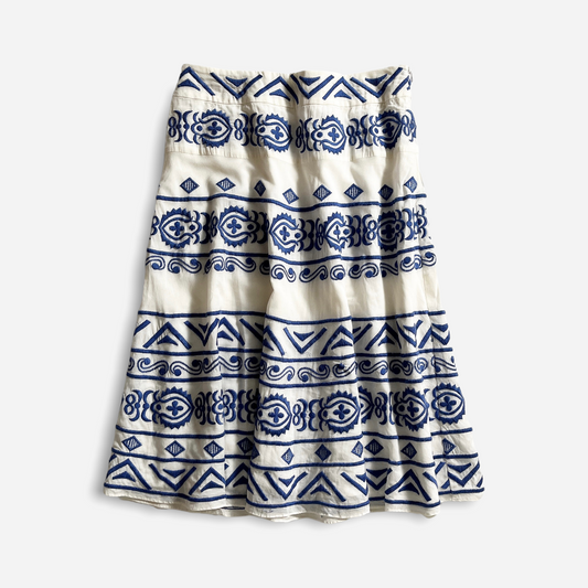 【GRACE CONTINENTAL/グレースコンチネンタル】総刺繍スカート